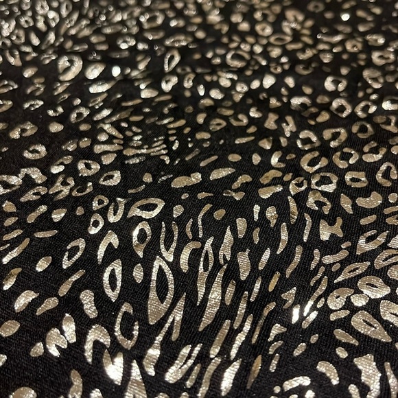 Matching Set - Infinity Scarf & Wristlet Animal Print with Foil Accents - Picture 6 of 16